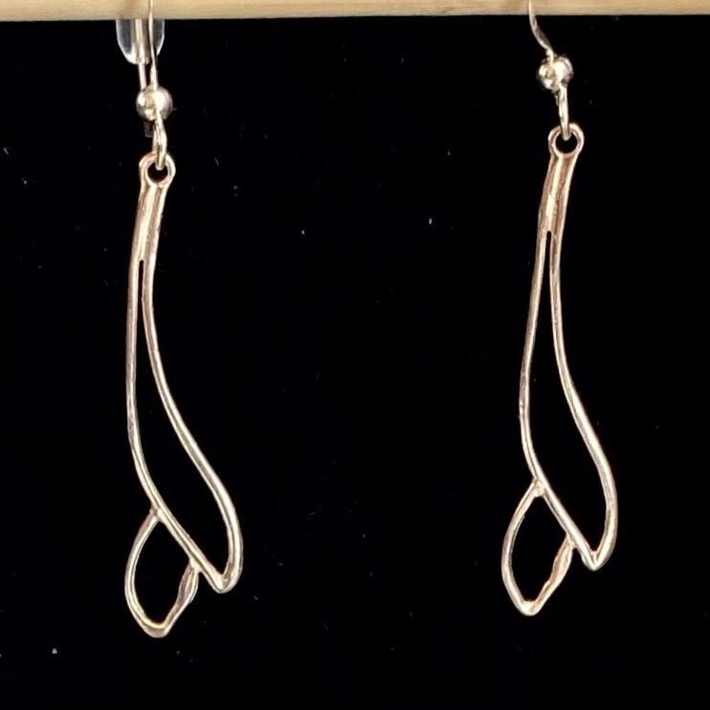 AUF Sterling 925 Silver Vintage Dangle Earrings